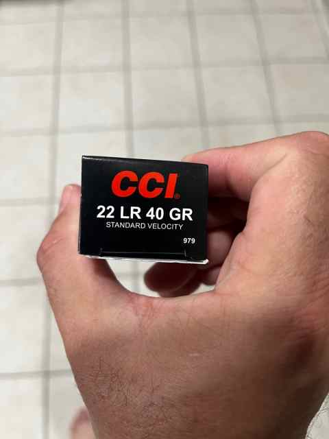 CCI .22 LR 40 Grain Rimfire Ammo