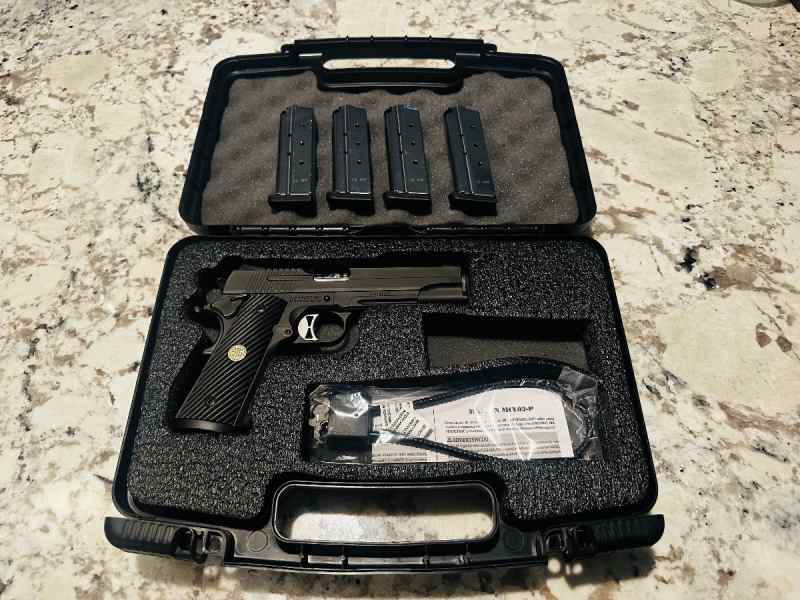 SIG SAUER 1911 TACOPS FULL SIZE RAIL