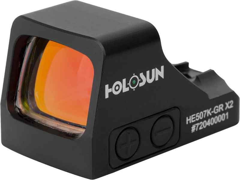 Holosun-HE507K-GR X2 Open Reflex Sight Green 2MOA 