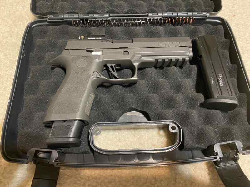 Sig P320 X5 Legion with Extras