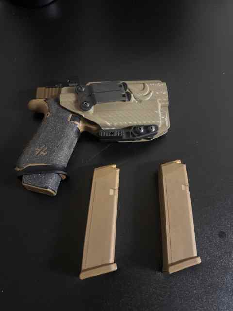 Glock 19x Ramjet Olight Halosun 