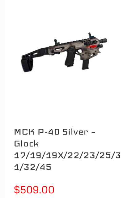 caa mck p50 silver