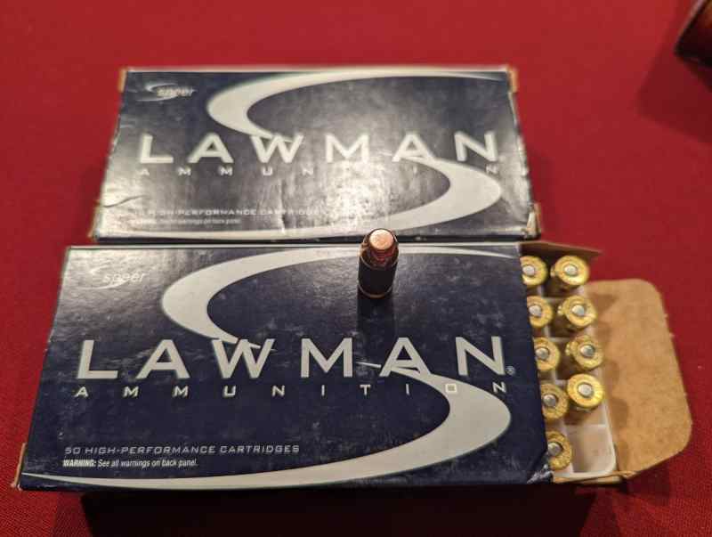 Speer Lawman 53955 165GR 40 S&amp;W 500 Rounds 