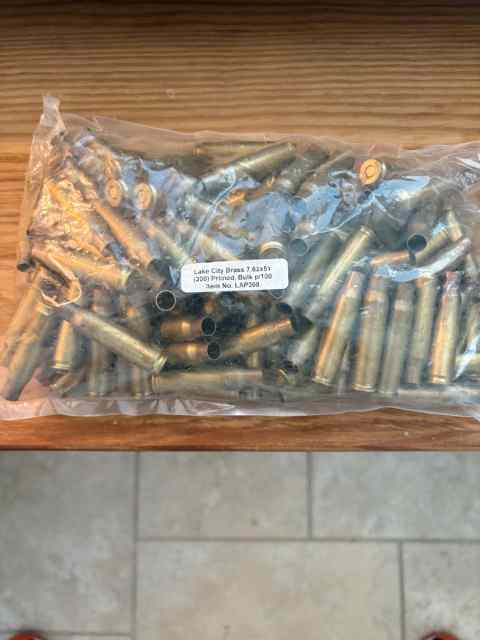 WTS Brand New Primed LC 308 Brass