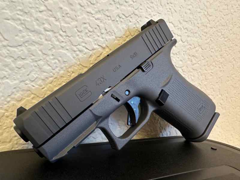 Glock 43X MOS - GREY Frame (9mm) - New In Box