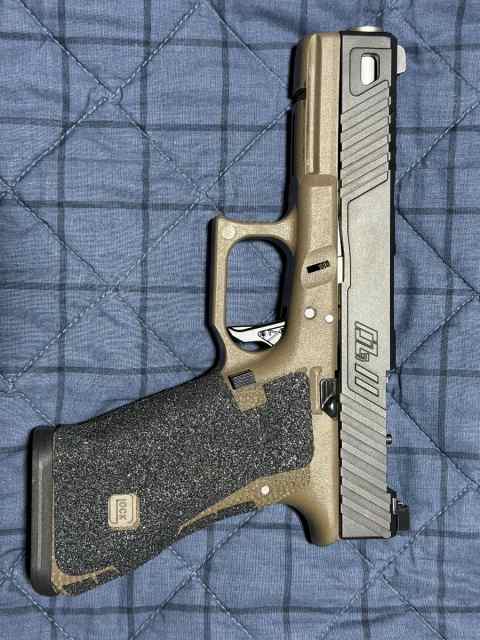 Glock 17 with zev slide