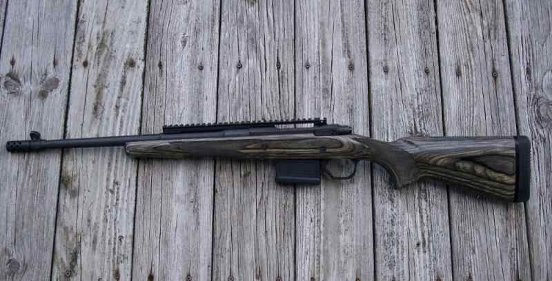 Ruger 308 Gunsite Scout Rifle 308 Green Laminated