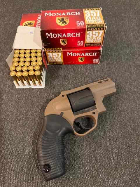 Taurus 605 Defender .357 Magnum FDE Revolver