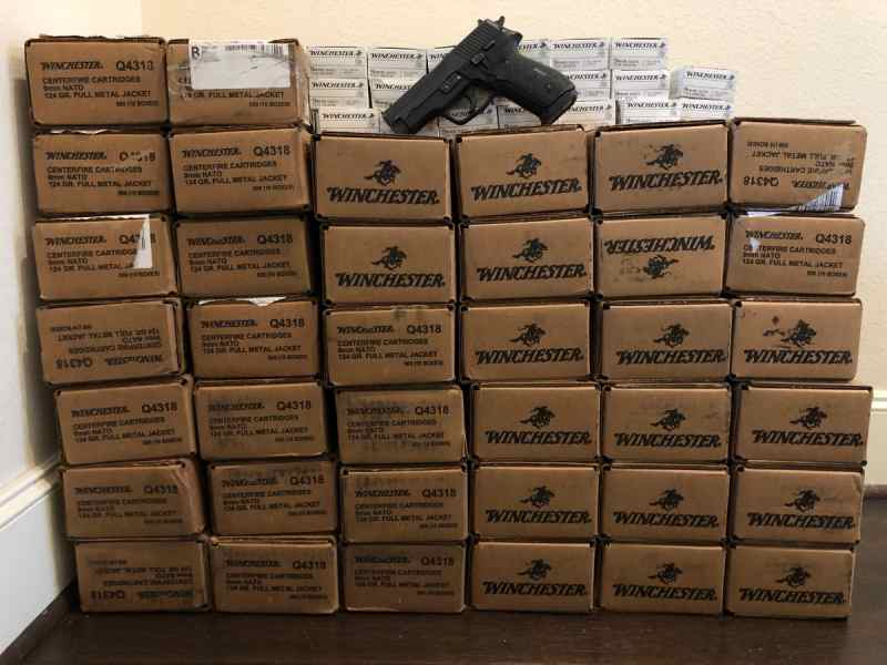FS: Winchester 124 gr 9mm ammo (.20cpr)