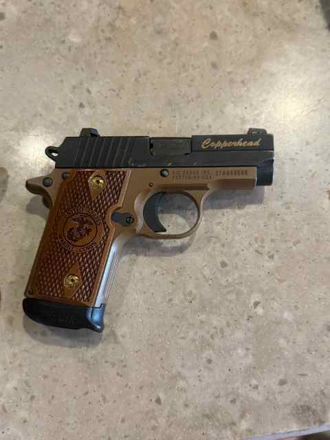 Sig Sauer P238 Copperhead 2 tone