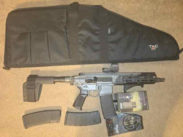 Sig Sauer MCX virtus &amp; Holosun hs510c 