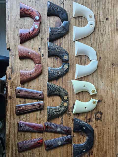 Lot Of 12 Colt Single Action and 1911 grips