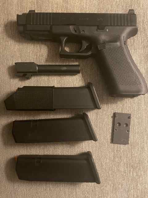 Glock 45 MOS and holsters