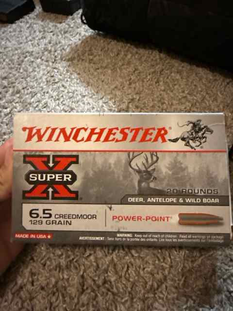 6.5 Creedmoor Winchester Deer season Super X