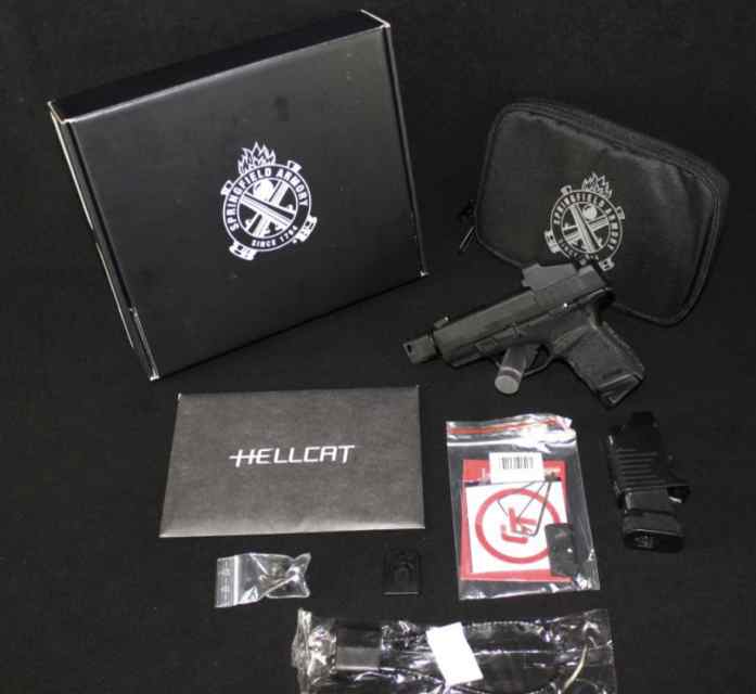 Springfield Hellcat RDP MS 9mm Matte Black 3.8”