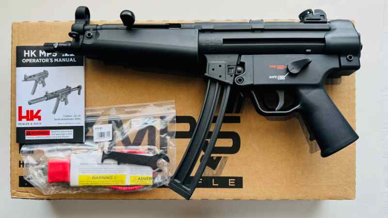 BRAND NEW HK MP5 .22LR FOR SALE