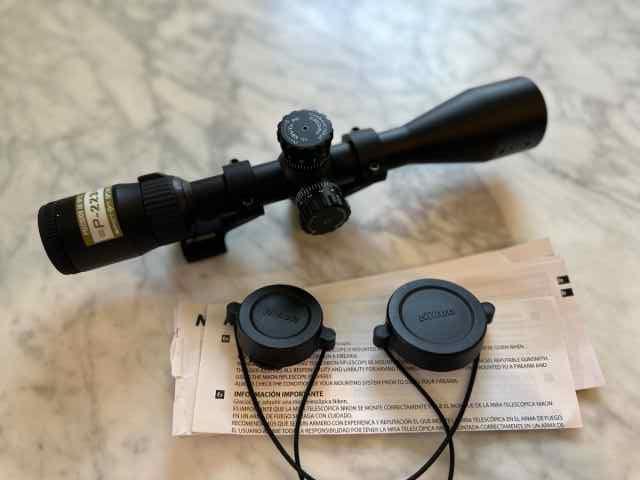 Nikon P-223 3-9x40 Riflescope with P-Series Rings