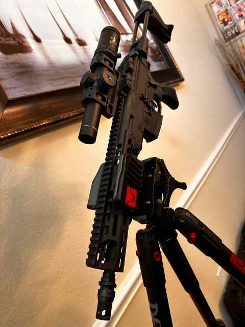 Sig spear LT 556 with trijicon 1-6 
