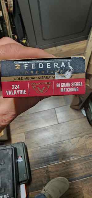 224 Valkyrie Fedral 90gr