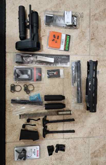 AR15 and pistol parts 