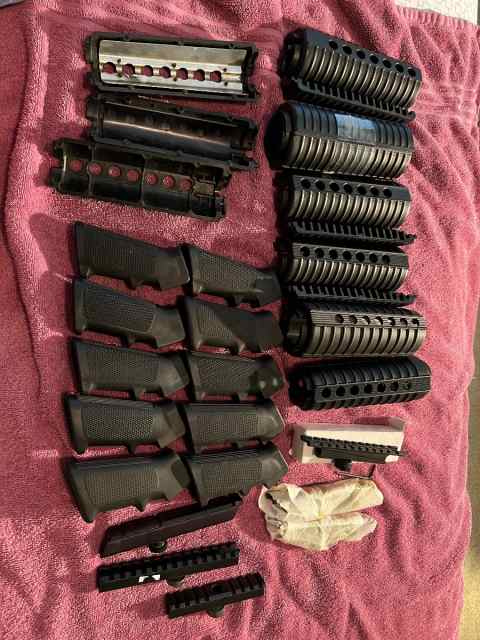 Lots of take off ar parts