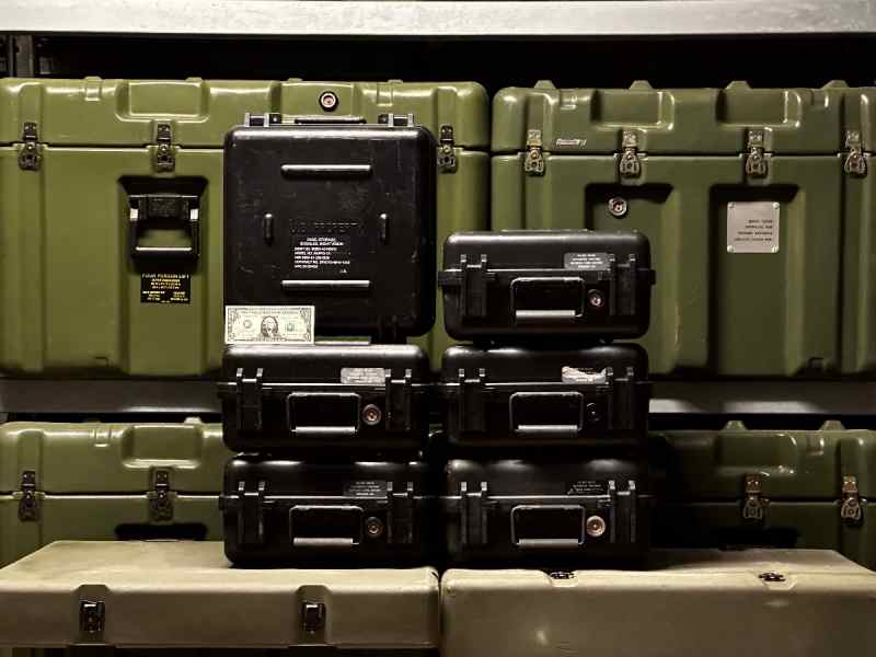 MILITARY TACTICAL STARLIGHT STORAGE CASES
