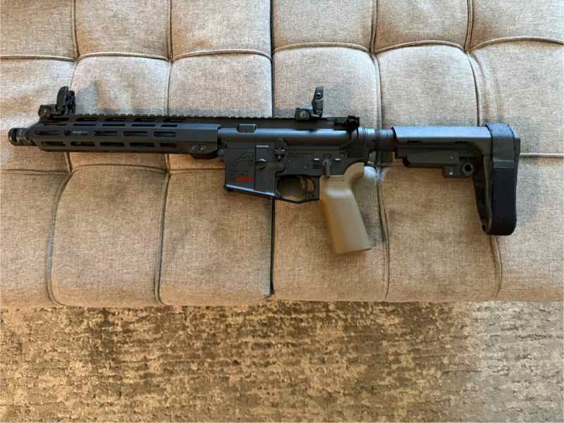 Aero 10 inch AR15 pistol 