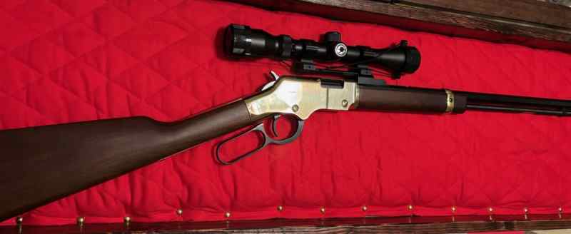 Henry Golden Boy .22 mag w/ scope