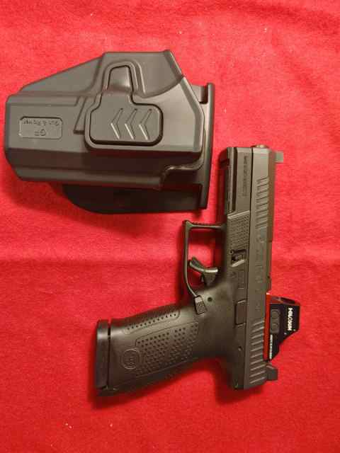 ***Very Nice and Clean CZ P10-C with extras***