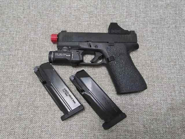 Glock 43X w/holosun, TLR-7