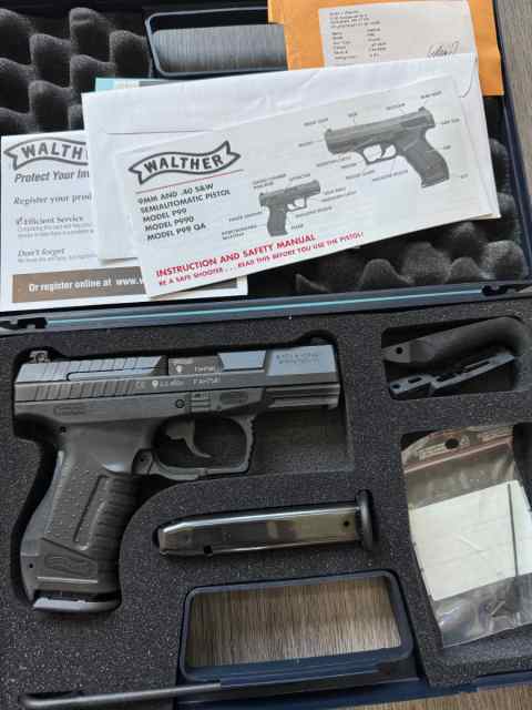 Walther P99 AS 9mm $375 used once. FFL trans only