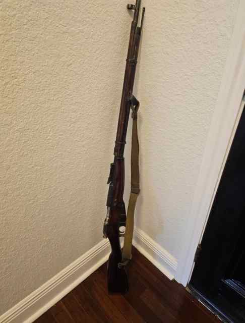 Mosin nagant 762.54 Russian ww2 rifle 30 rounds 