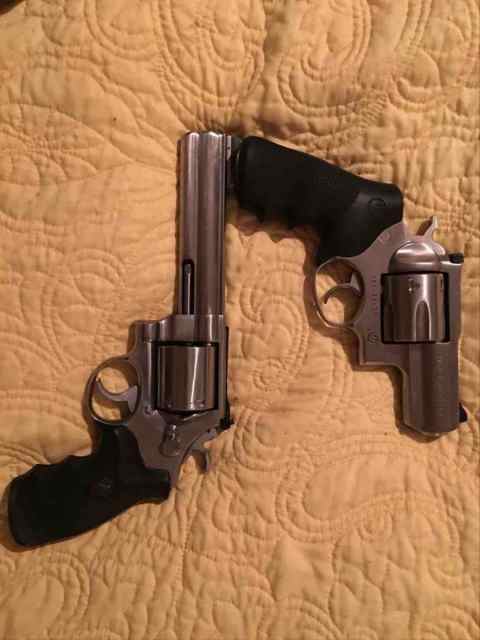 Ruger Alaskan and Redhawk