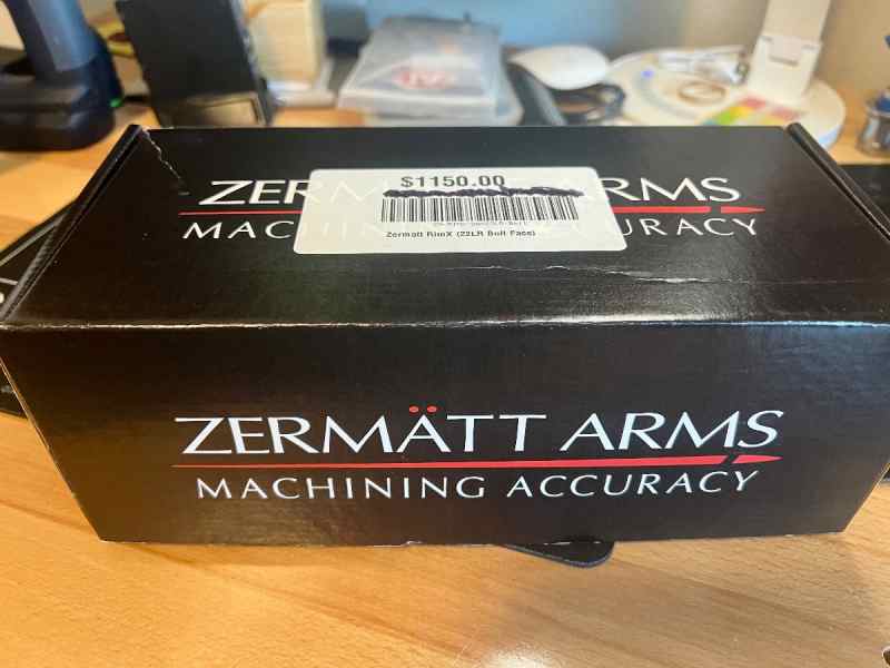 Zermatt Rim X .22 action, new