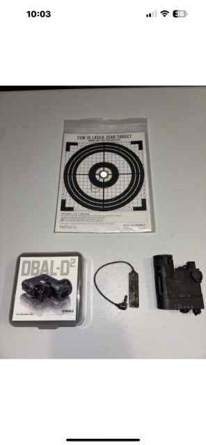 Steiner DBal D2, Surefire scout light IR