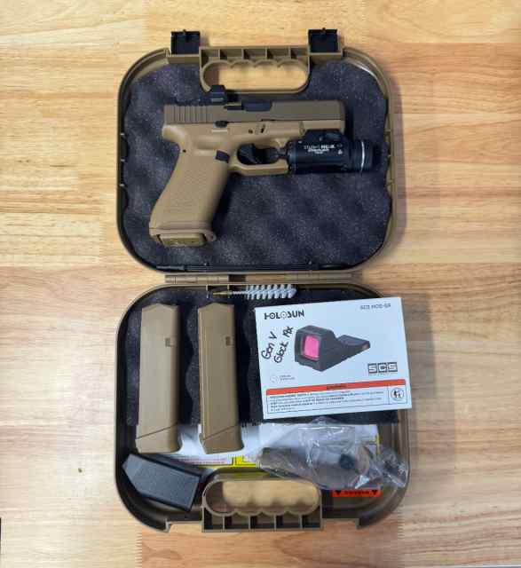 Glock 19x MOS with Holosun and TLR1