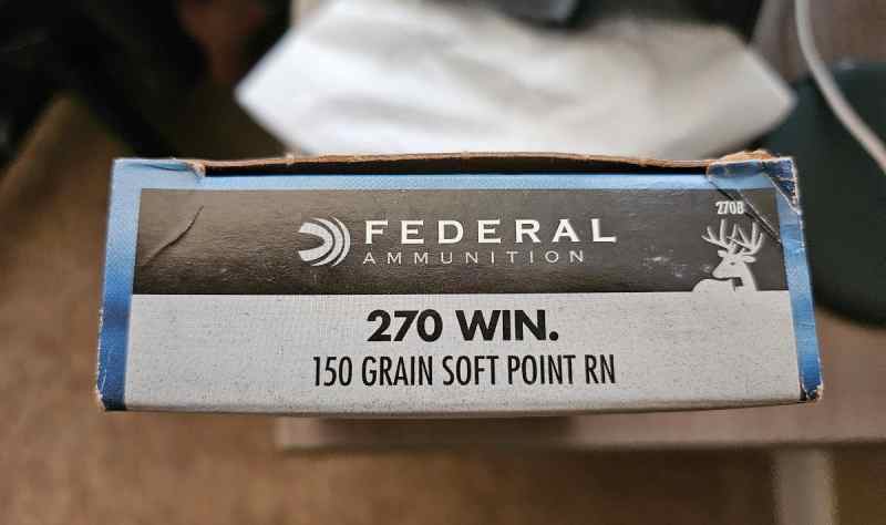 Federal Power-Shok - .270 Win  (150 GRN) - 9 Boxes