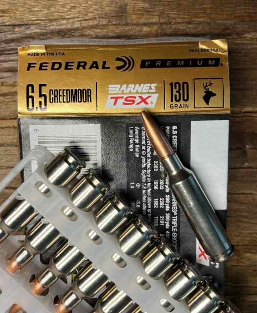 Federal Barnes TSX 6.5 Creedmoor