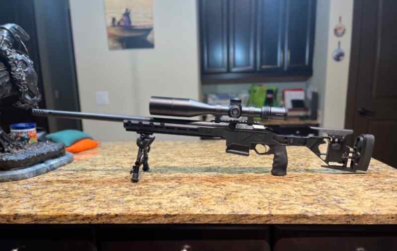 Seekins HIT Pro, 4 barrels(2 brand new), case, etc