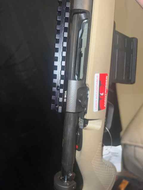 Bolt action rifles