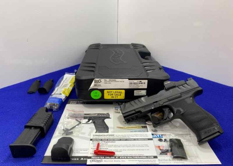 2021 Walther PDP Compact Black 9mm 4&quot;