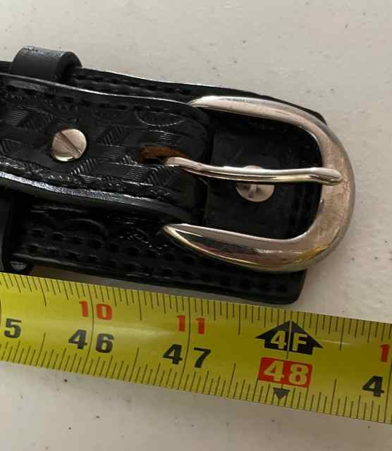 Genuine Leather Gun Belt