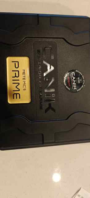 Canik mete mcp Prime with macanik m04 red dot