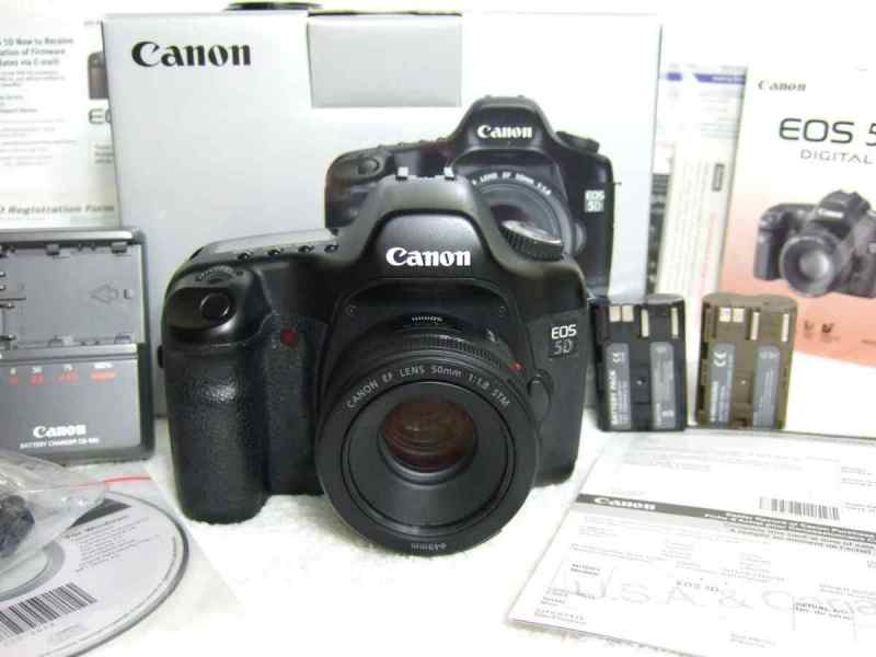 Canon 5D Full Frame * 50 f/1.8