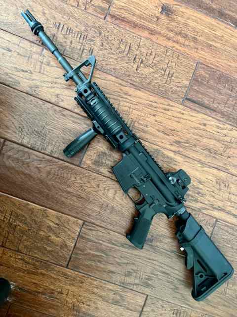 AR15 M4A1 Block 1 replica, For Sale, LMT lower