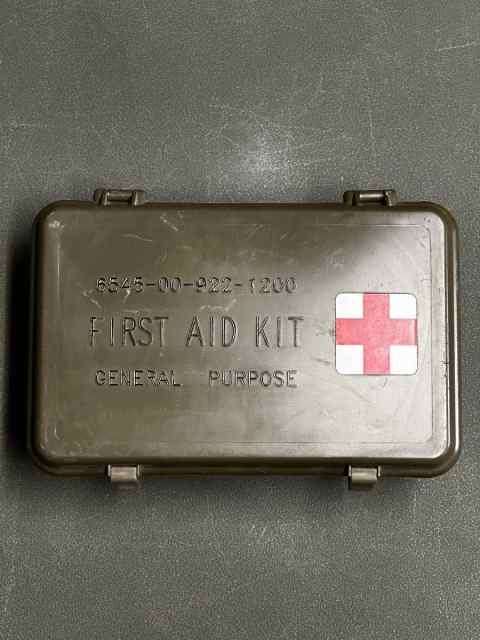 MILITARY FIRST AID BOX/SUPPLIES