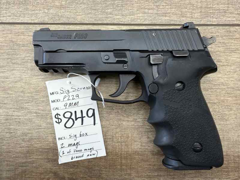 *USED* SIG SAUER P229 9MM