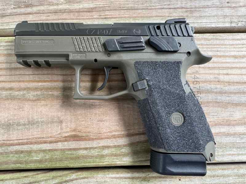 CZ P07 P-07 - OD Green