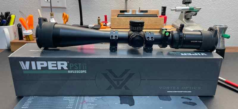 Vortex Viper PST II 5-25X50mm Scope