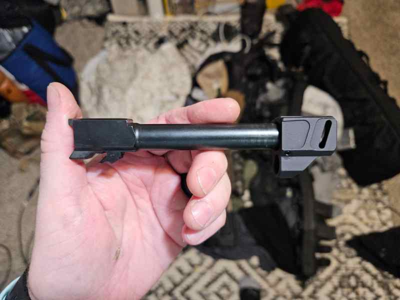 M&amp;p spec series barrel and compensator